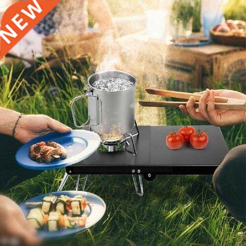 Mini Camping Table Heat Gas Stove Stand Camping Stove