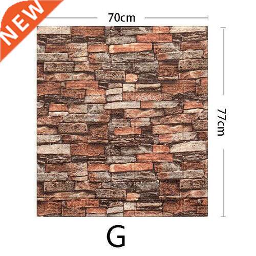 10Colors Waterproof Wall Art Imitation Brick Self-adhesive