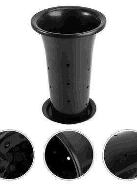 4pcs Plastic Side Hole Flower Pot Breathable Plant Pots