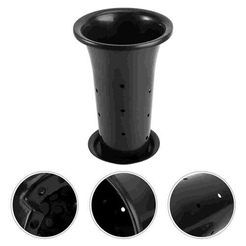 4pcs Plastic Side Hole Flower Pot Breathable Plant Pots
