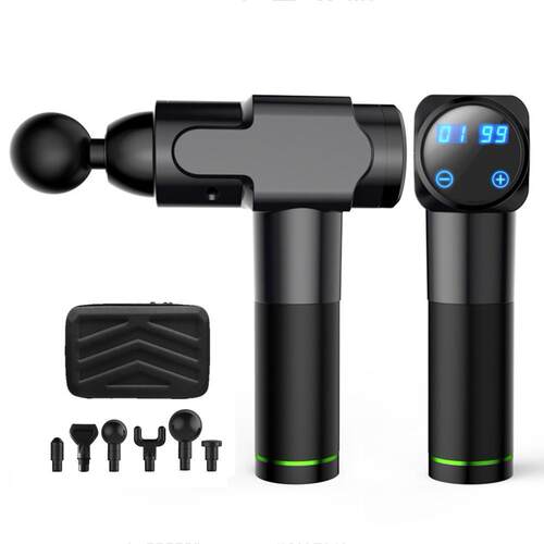 Electric Muscle Massage Gun 20 Speeds 6 Massager Heads
