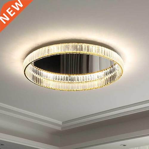 Modern Crystal Interior Lamp Living Room Bedroom LED Ceilin