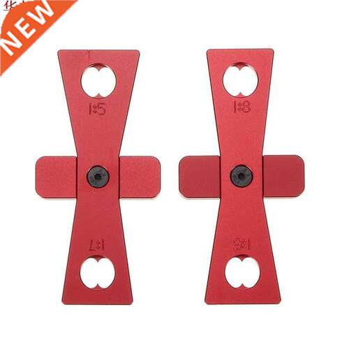 2Pcs Aluminum Alloy Dovetail Marker Set Dovetail Marking Jig