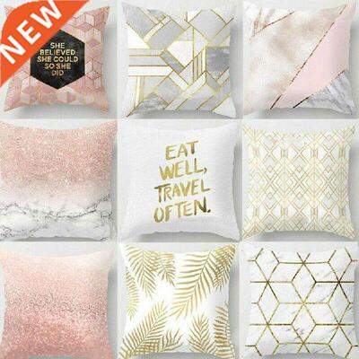 45x45 CM Memory Foam Pillow Pyester Letter Case Car Waist