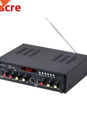 2*60W Bluetooth-Compatible FM Mp3 Player Audio Power AMP HiF