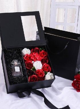 Paper Gift Package&Display Box With Clear PVC Window