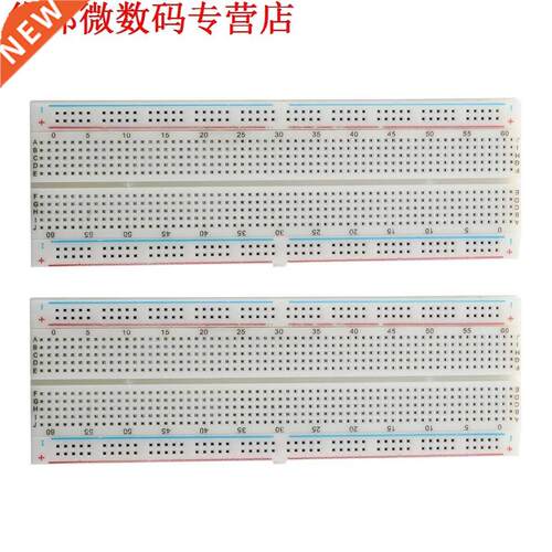 2x830 contacten plugboard breadboard experiment broodplank