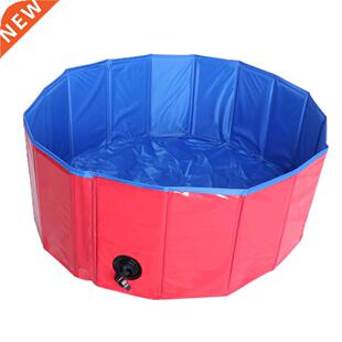 Foldable Swimming Pool Dog Pet Pool Tub Bathing Summer