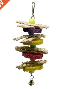 Legendog 1pc Parrot Chewing Toy Funny Cage Bite Toy Parrot