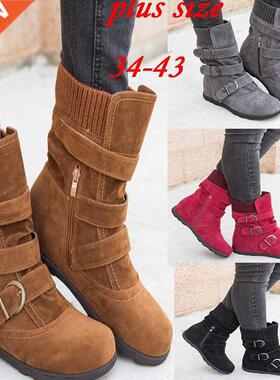 35-43 Plus-size women's winter/winter short cotton boots棉靴