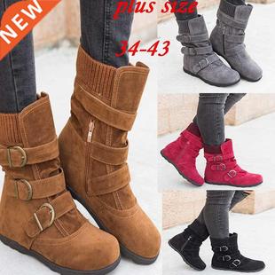 35-43 Plus-size women's winter/winter short cotton boots棉靴