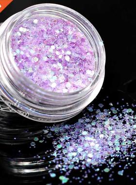 1Box Violet Glitter Eyeshadow 12 Color Glitter Eyes Palette