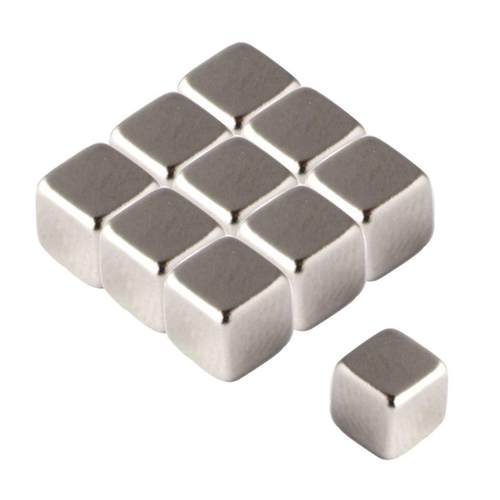 10pcs Cube Strong Neodymium Magnets 1.1Kg Pull Rare Earth Bl