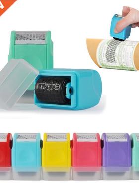 1pcs Creative Data Protection Roller Stamp Information