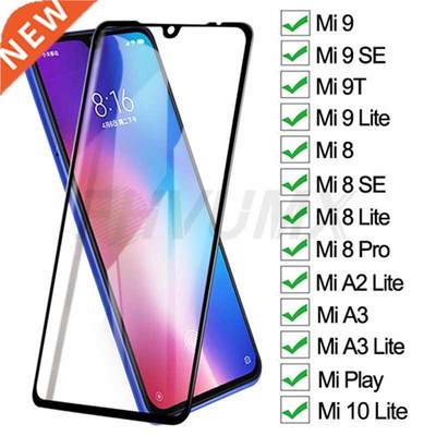 15D Protective Glass For Xiaomi Play Mi 9 10 Lite Tempered S