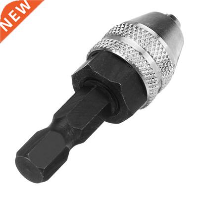 Range 0.5-3.5mm Keyless Drill Bit Chuck Nickel Plating 1/4 I