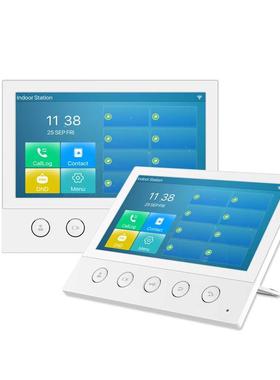 SIP Indoor Station Intercom Monitor Wall Mount Desktop VoIP