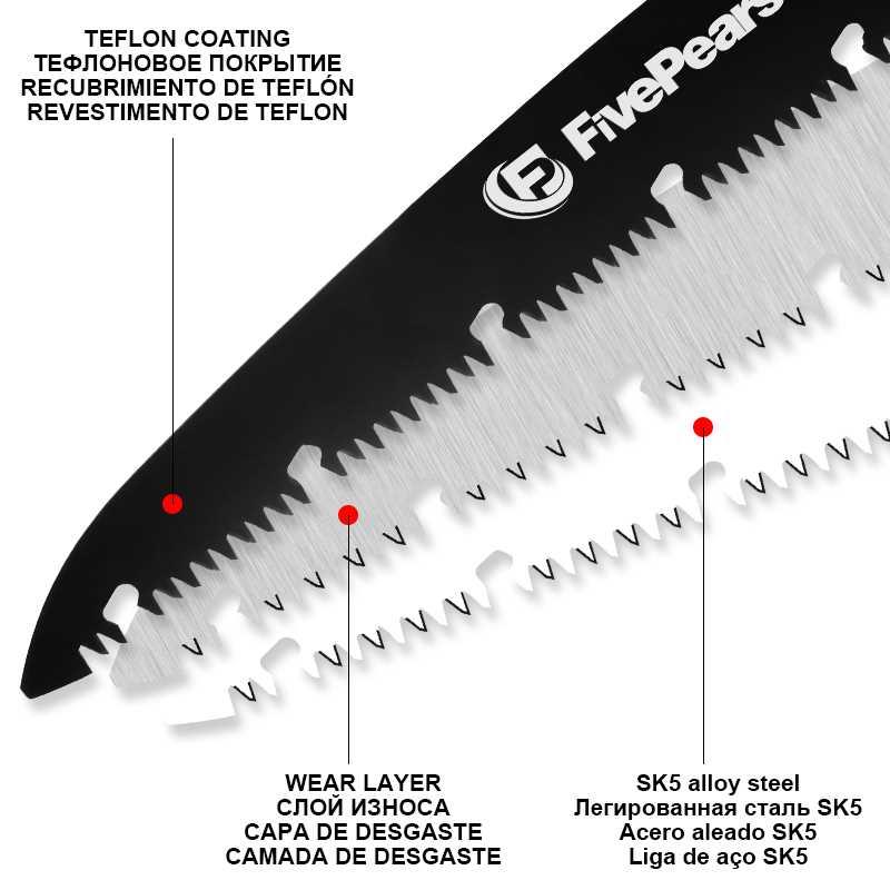 Folding Camping Hand Saw For Wood Garden Pruning, Sk5 Japa
