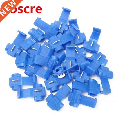 25Pcs Insulated Solderless Quick Splice Snap Wire Connector