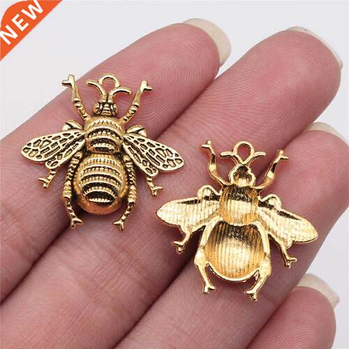 WYSIWYG 10pcs 25x25mm Antique Gold Color Antique Bronze Colo
