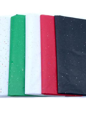 10 Sheets Glitter Tissue Paper Flower Clothing Shirt Shoes G