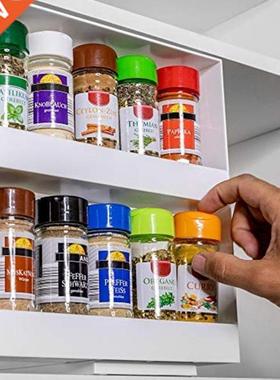Double Layer Kitchen Spice Organizer Rack Multi-Function