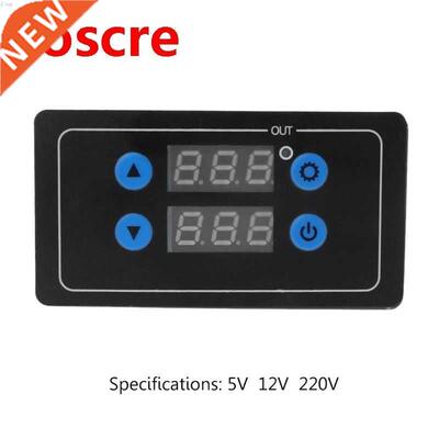 0.1s - 999h Countdown Timer Programmable Cycle Control Modul