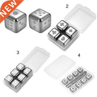 80%HOT1 Set Ice Cubes Anti-deformation Reusable Stainless