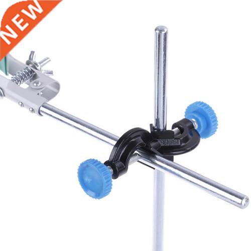 New Lab Stands Double Top Wire Clamps Holder Metal Grip Supp