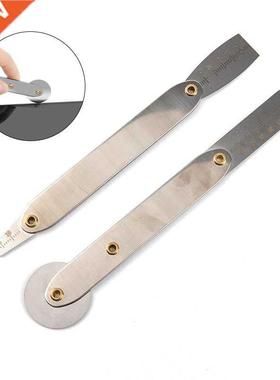 2Pcs Phone LCD Screen Back Cover Crowbar Opener Ruler Steel