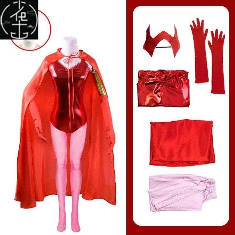 Scarlet Witch ScarletWitch Scarlet Witch cos Suit Scarlet