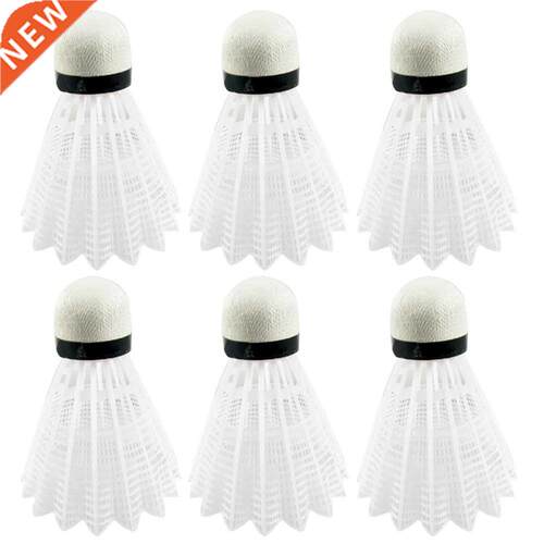 12 pcs Nylon Badminton Shuttlecocks Plastic Badminton Birdie