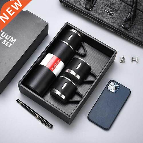 500Ml Bullet Double-Layer Stainless Steel Vacuum Thermos Cof