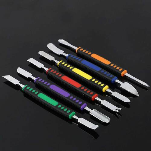 6pcs Ends Metal Spudger Set for iPhone/iPad Tablet Mobile Ph