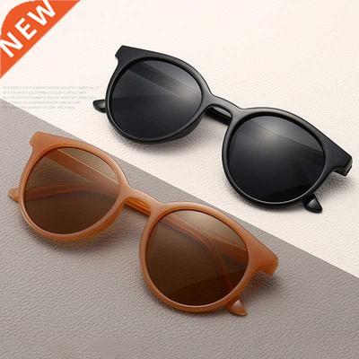 New Retro Round Sunglasses Women Brand Designer Vintage Smal