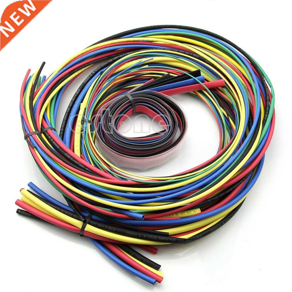 55M/Set Heat Shrink Tubing 11sizes 6 Colours Insulation Tube