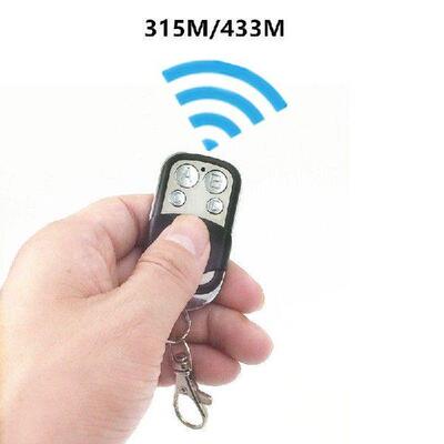 433MHz Wireless Copy Remote Controller Metal Four Key