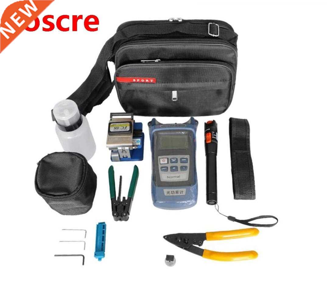 12-In1 FTTH Test-Pen Fiber-Optic-Tool-Kit Optical-Power Mete