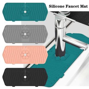 Kitchen Faucet Absorbent Mat Sink Splash Guard Drain Pad