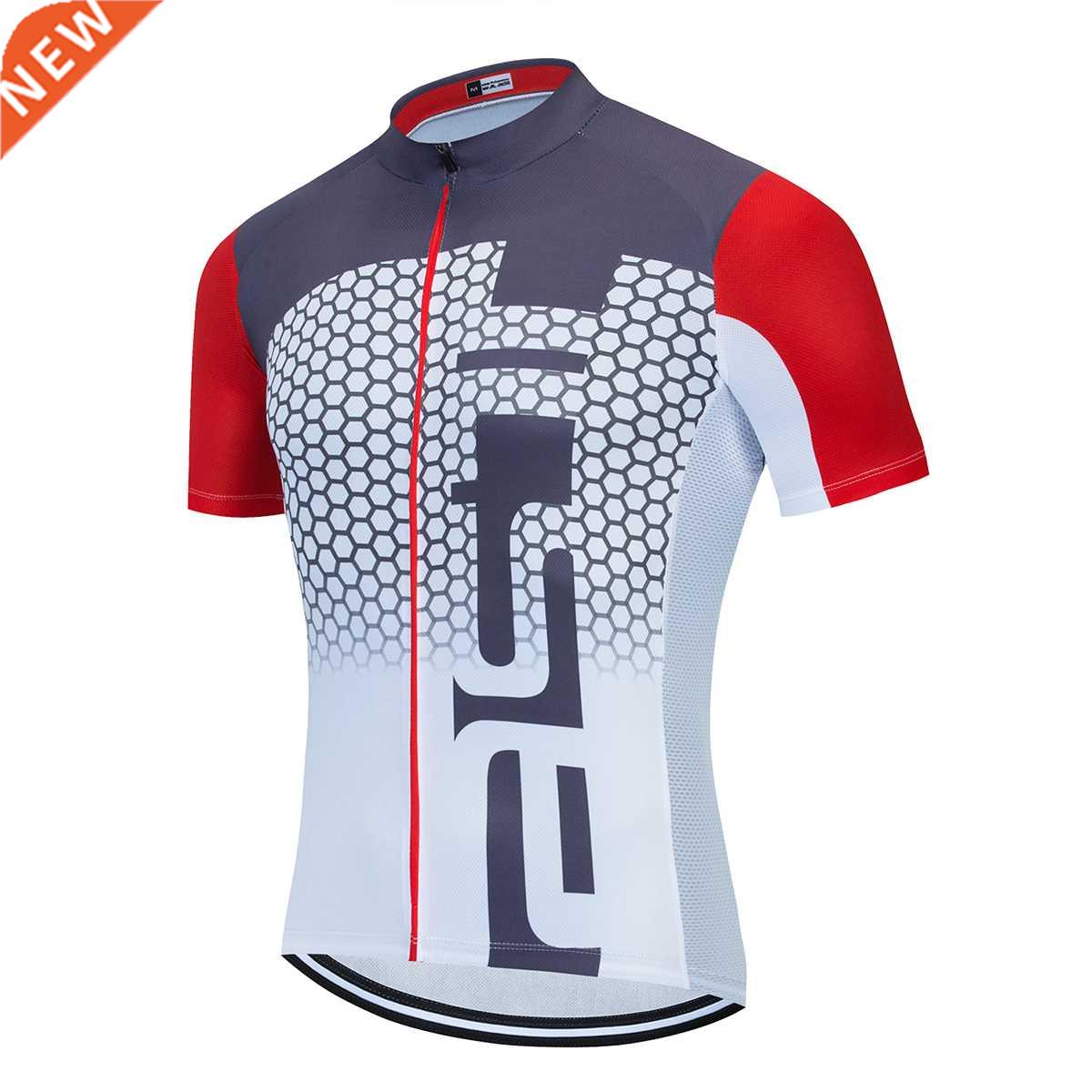teleyi Breathable Colorful Cycling Jersey Men Summer Anti-UV图片