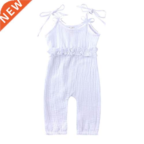 Summer Infant Baby Girls Romper Newborn Baptism Rompers Play