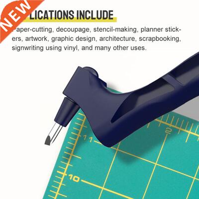Stainless Steel Craft Knives Cutting Tools w/ 360-degree