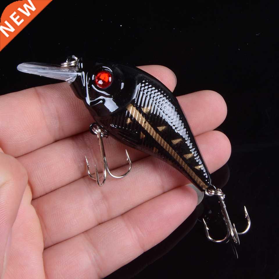 1pcs 7.5cm 10.2g Hard VIB Lures Fishing Minnow Bait reble Ho