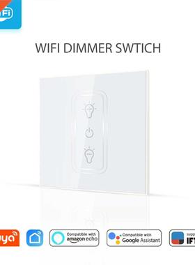 Mini WiFi EU Dimmer Switch Stepless Dimming Support APP Remo