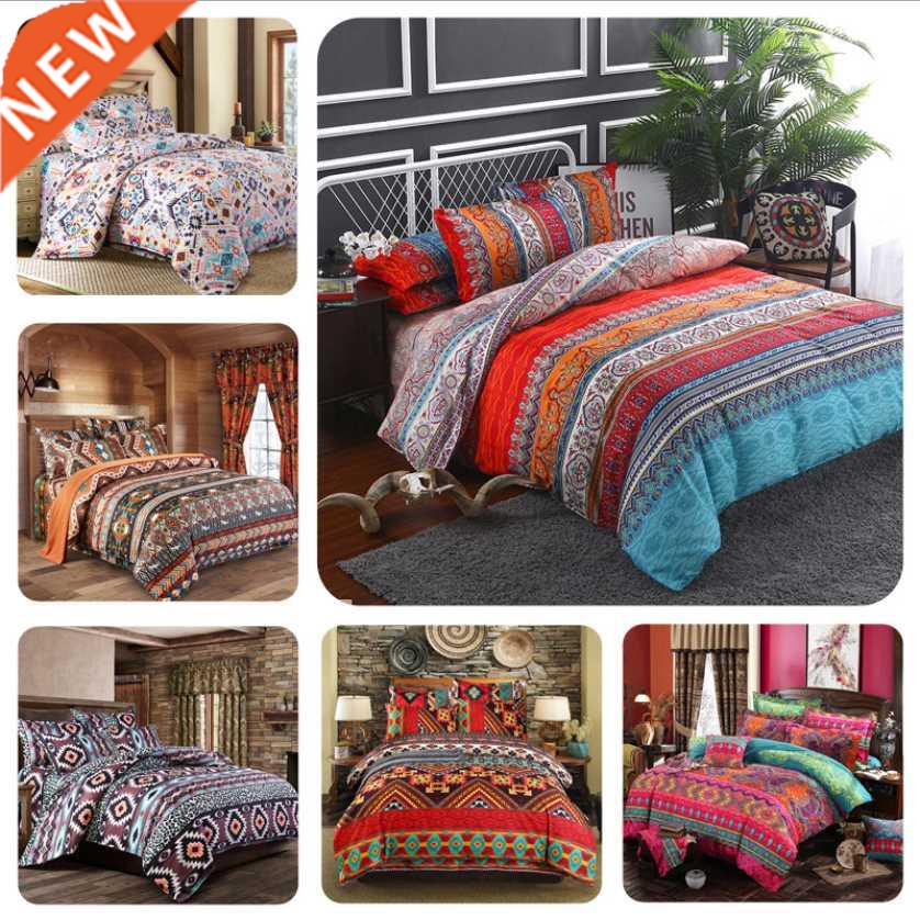 Yi chu xin 3d Bohemian Bedding set queen size boho Duvet ver