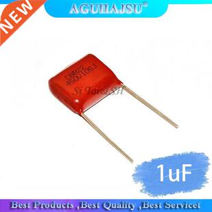 10PCS 1uF 450V CBB Polypropylene film capacitor pitch 15mm 1