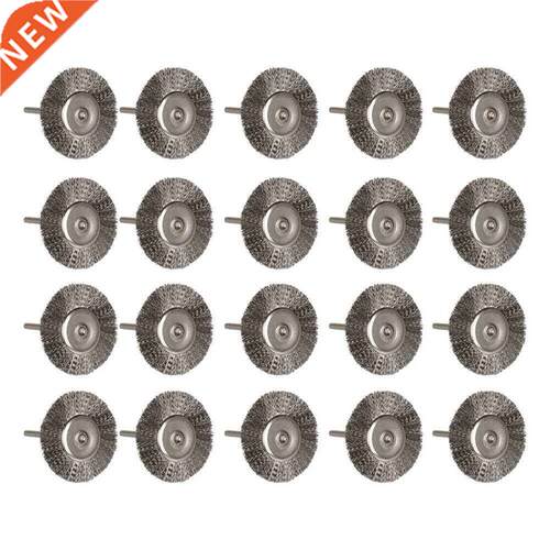 50pcs Stainless Steel Wire Brush Rotary Tool Die Grinder Rem