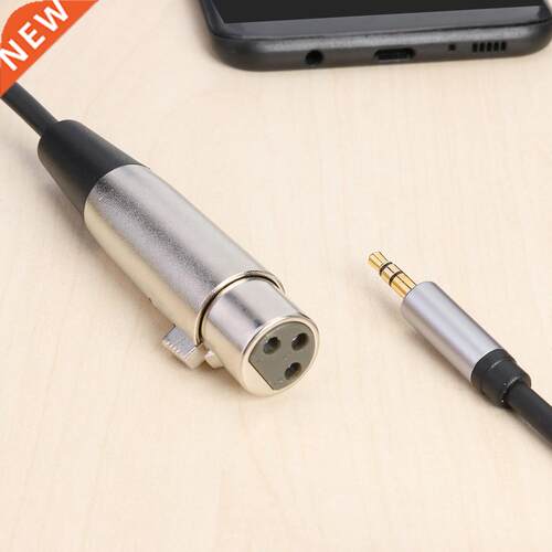 Audio Line XLR  Pin Female to .5mm Stereo Male Gold Plate