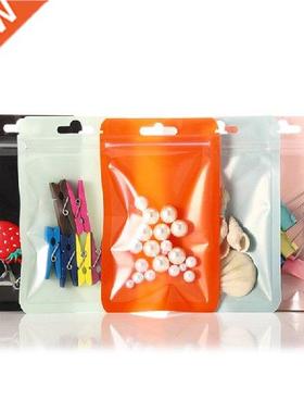 100Pcs Resealable Mylar Bags Self Sealing Smell Proof Bag