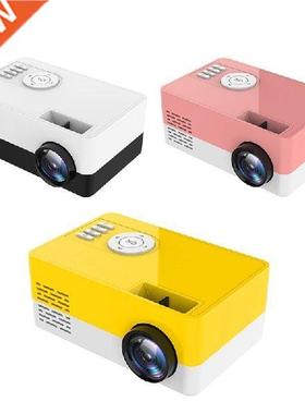 Portable Mini Projector 1080P Support 2 Languages AV USB